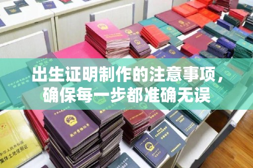 玉州出生证明制作的注意事项，确保每一步都准确无误