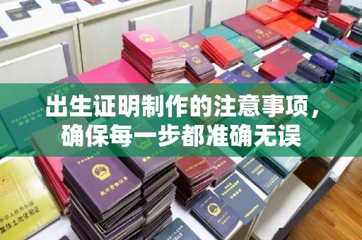玉州出生证明制作的注意事项，确保每一步都准确无误