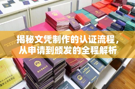 玉州揭秘文凭制作的认证流程，从申请到颁发的全程解析