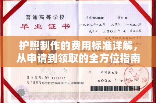 玉州护照制作的费用标准详解，从申请到领取的全方位指南